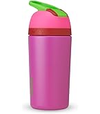 owala 水筒 16oz イエロー・ピンク・パープル Owala Kids 14oz, Stainless Steel Water Bottle, BPA Free